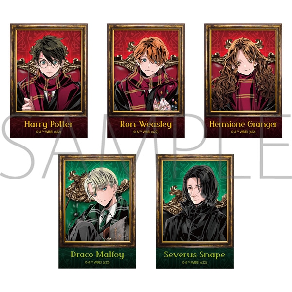 ハリーポッター スクエア缶バッジコレクション: キャラグッズ