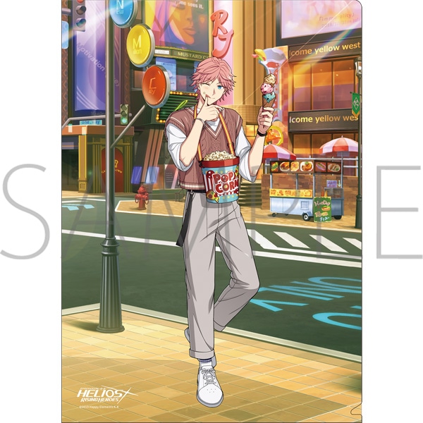 エリオスライジングヒーローズ クリアファイル ディノ・アルバーニ