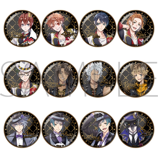 ツイステッドワンダーランド ツイステ 寮服 缶バッジ イデア オルト