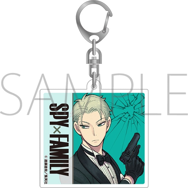 SPY×FAMILY アクリルキーホルダー ロイド 描き下ろし: キャラグッズ