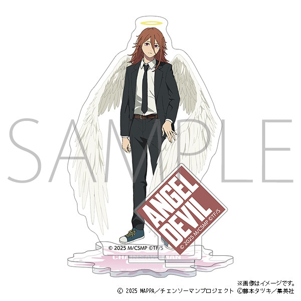 チェンソーマン 天使の悪魔 等身大 メガクリアポスター ベースヤード