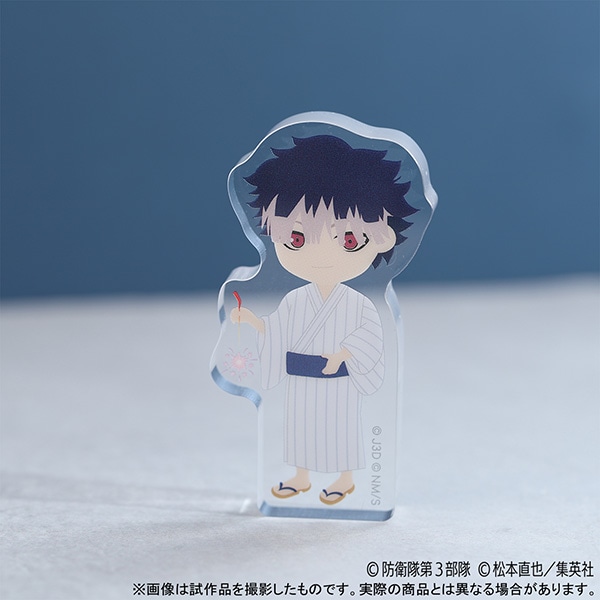 怪獣8号 ミニアクリルブロック／ちびキャラ浴衣Ver. 鳴海 弦: キャラ