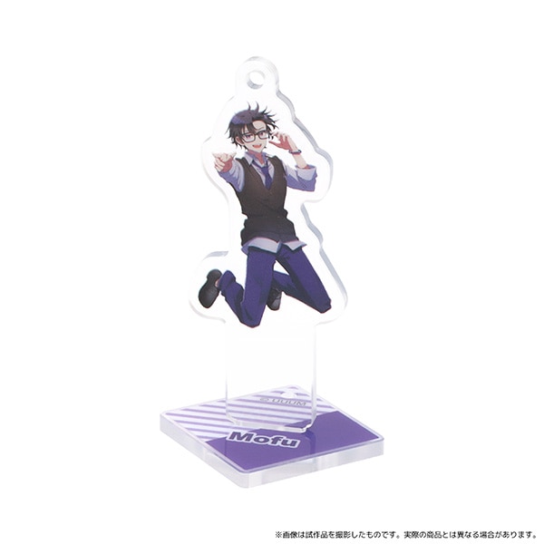 カラフルピーチ アクリルスタンドキーホルダー／もふ: キャラグッズ