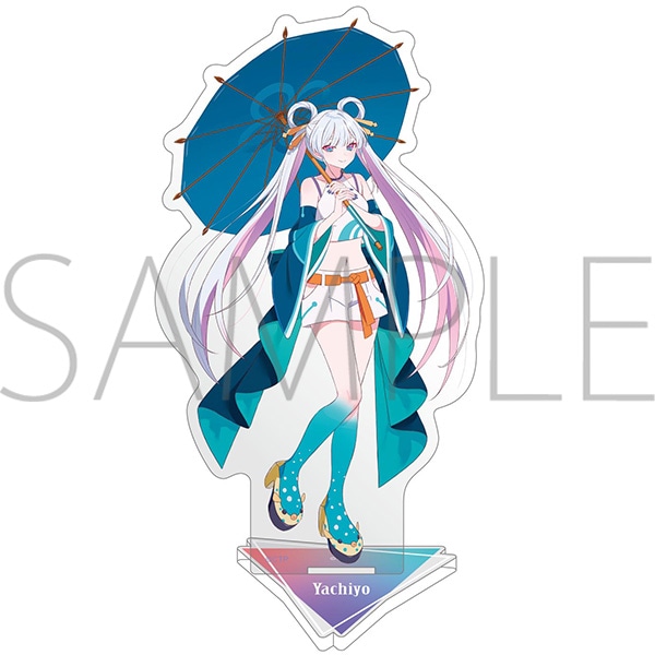 再販分】アクリルスタンド 月見ヤチヨ 超かぐや姫！: キャラグッズ