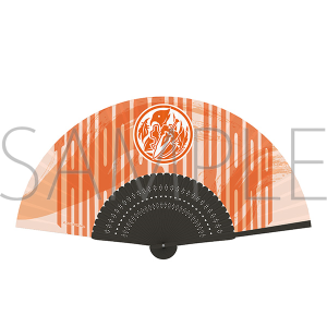 ホロライブ 扇子／墨彩の宴ver. 儒烏風亭らでん: キャラグッズ