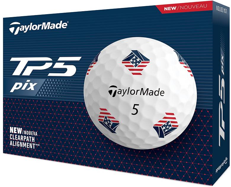 TaylorMade 2024 TP5 pix 3.0 USA Golf Balls | Golf Galaxy