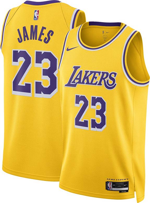 Nike Adult Los Angeles Lakers LeBron James #23 Swingman Icon