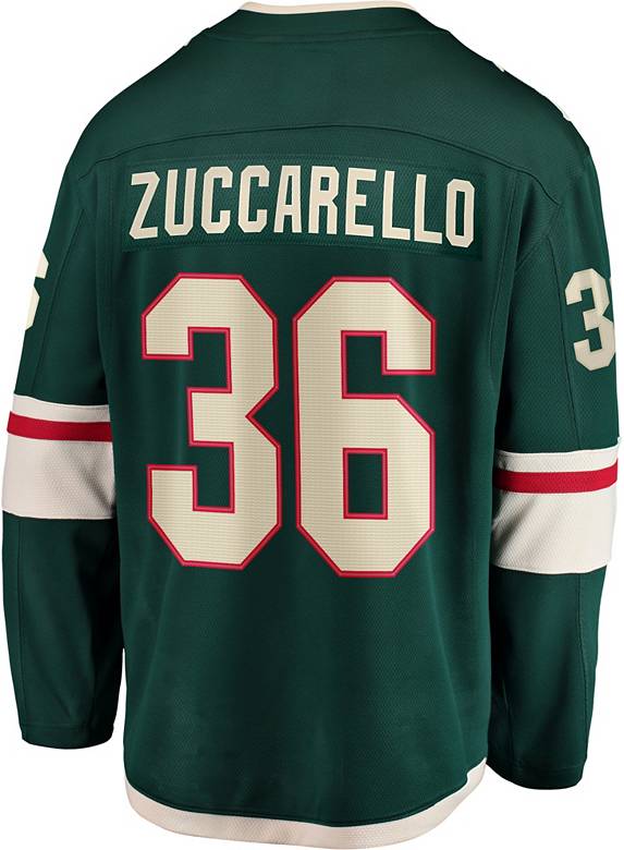NHL Men's Minnesota Wild Mats Zuccarello #36 Breakaway Home