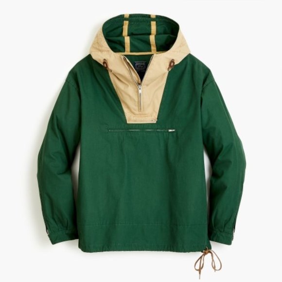 J. Crew | Jackets & Coats | J Crew Large Unisex 989 Green Side Zip