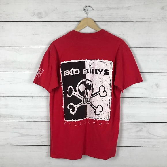 Vintage | Shirts | Vintage 99s Billabong Bad Billys Surfing Tshirt