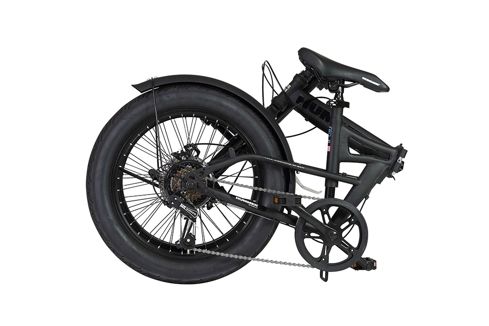 シマノ製6段変速を搭載！漆黒のボディーがクールなHUMMERの折りたたみ