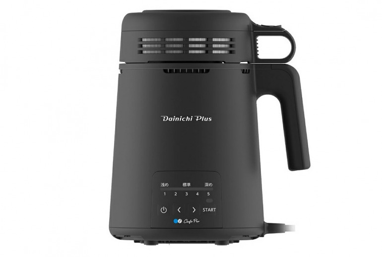 2つのセンサーで熱風温度や焙煎時間を調整！初心者でも手軽に生豆の焙