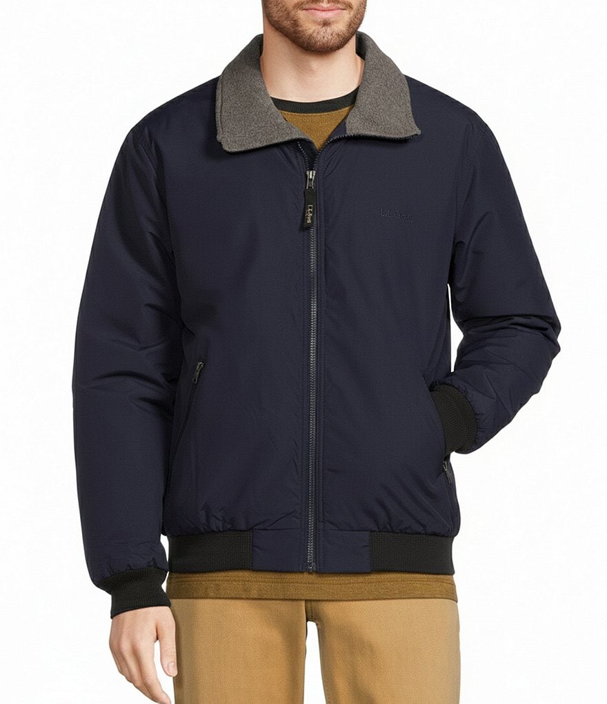 L.L.Bean Fleece-Lined Insulated Warm-Up Jacket | Dillard's