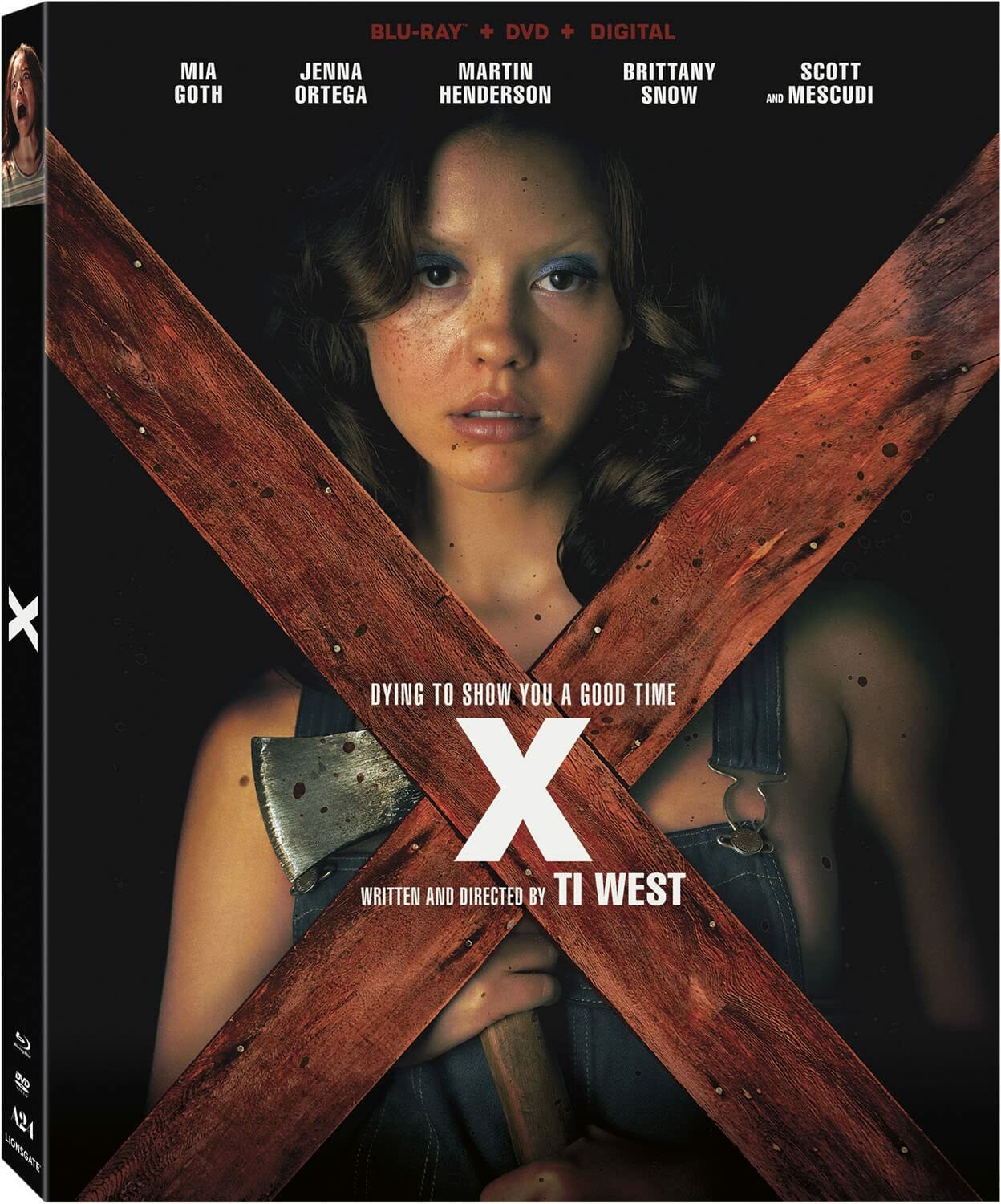 X (Ti West) (DVD / Blu-Ray Combo) – DiabolikDVD