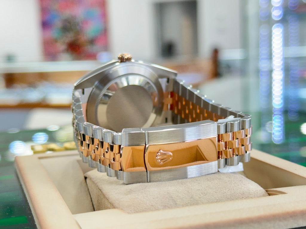 Rolex Datejust 41 126301 Chocolate Dial Jubilee SS/18K Rose Gold