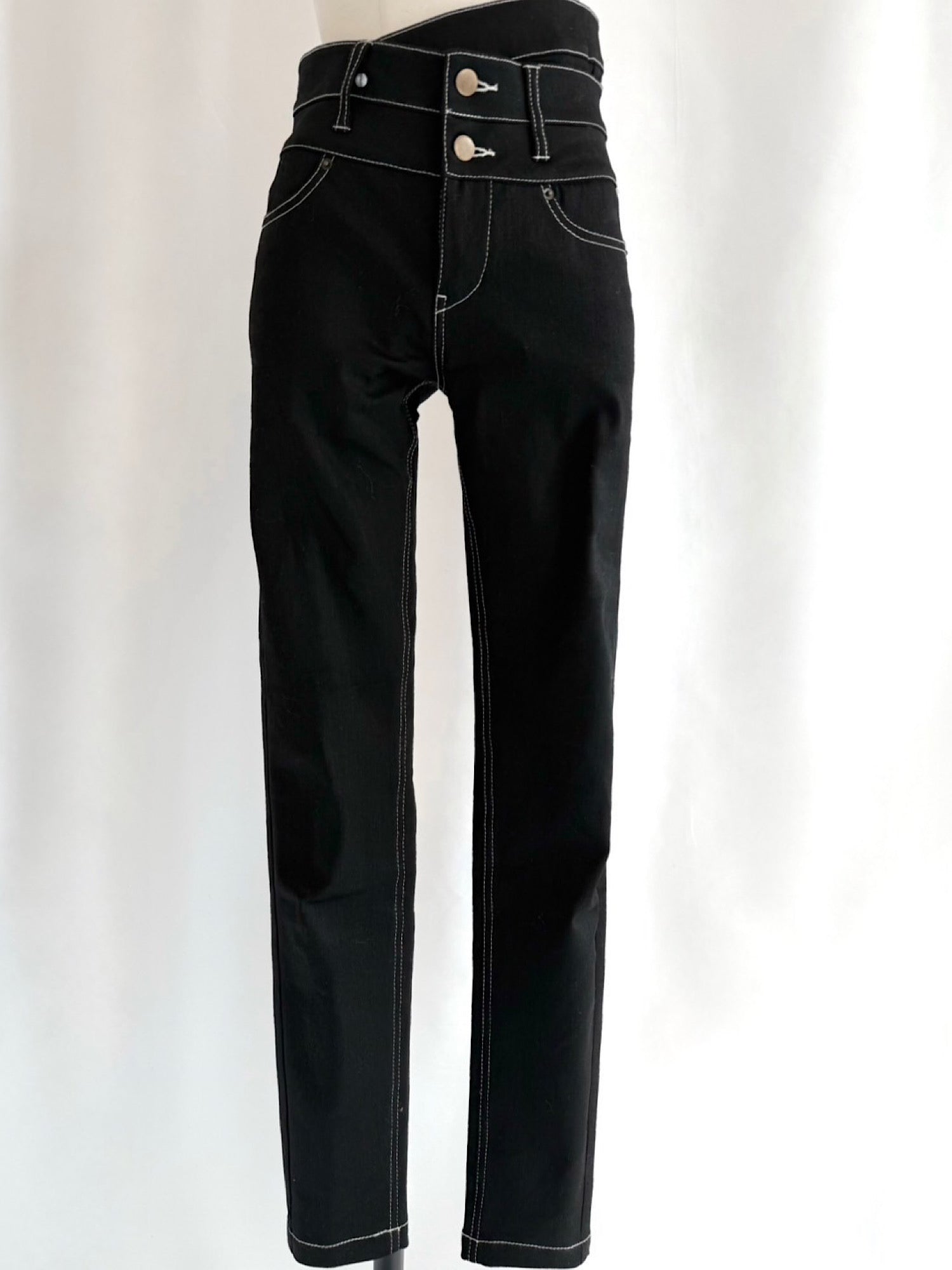 High waist layered skinny denim | DIANTÉ (ディアンテ)公式通販サイト
