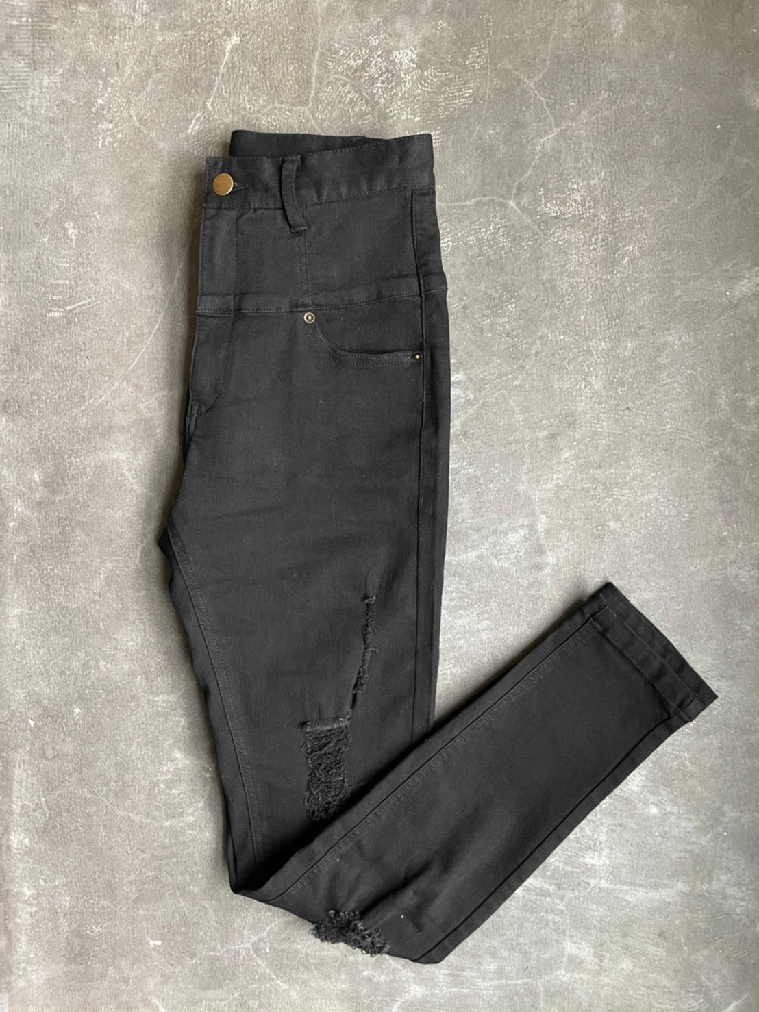 High waist crash skinny denim | DIANTÉ (ディアンテ)公式通販サイト