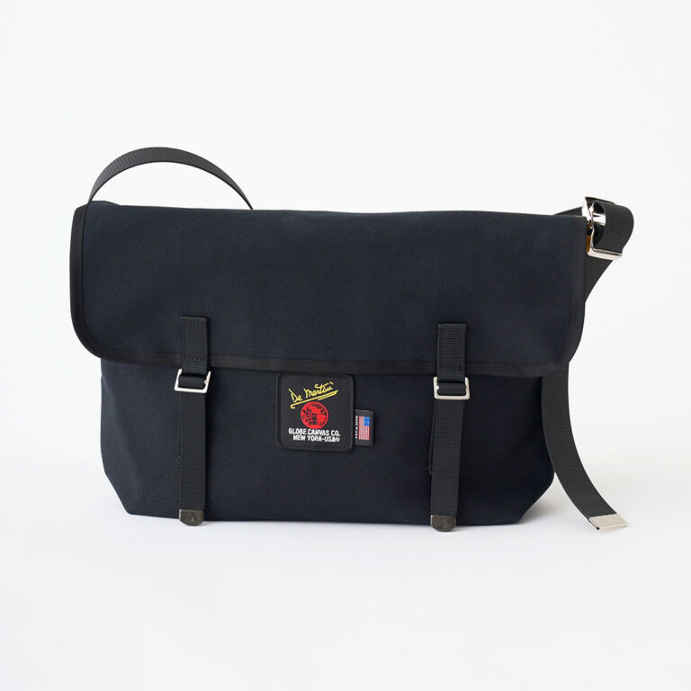 De Martini｜Messenger bag｜Canvas Duck/Black | セレクトショップ