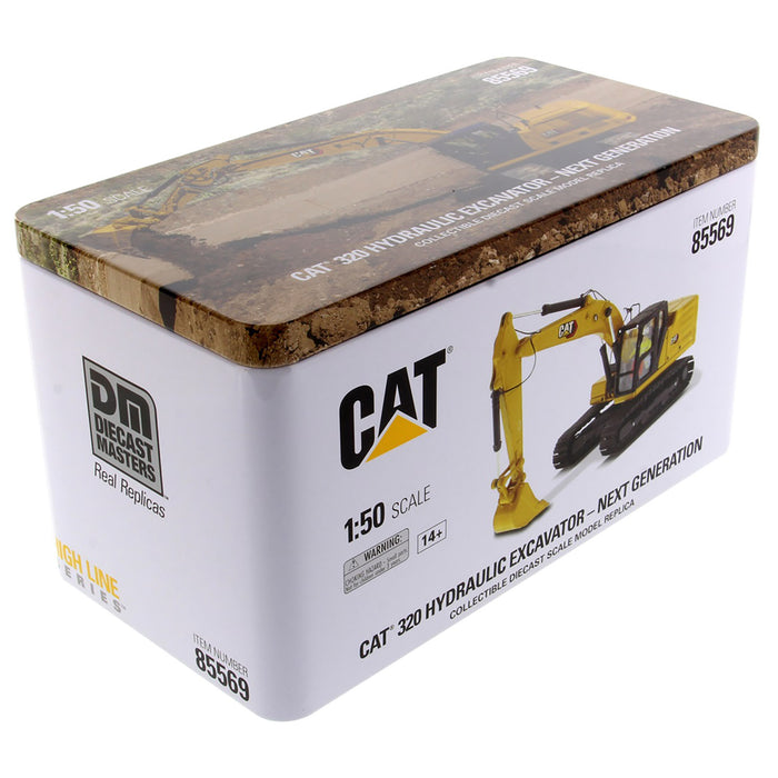 1:50 Cat® 320 Hydraulic Excavator — Diecast Masters America