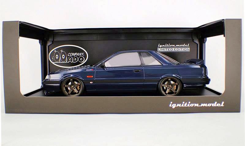 Ignition Model Skyline GTS-R (R31) - Blue Black Iiado