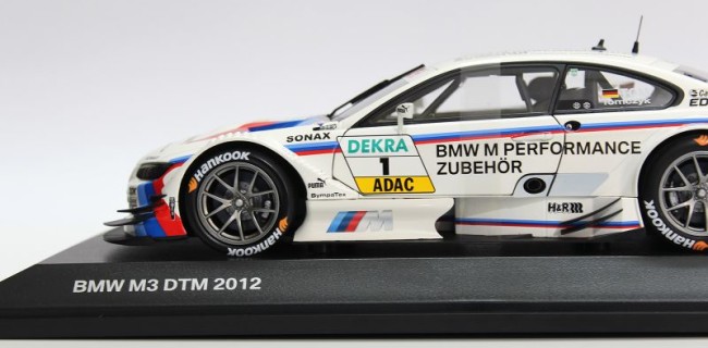 REVIEW: Minichamps BMW M3 DTM 2012 #1 M. Tomczyk • DiecastSociety.com