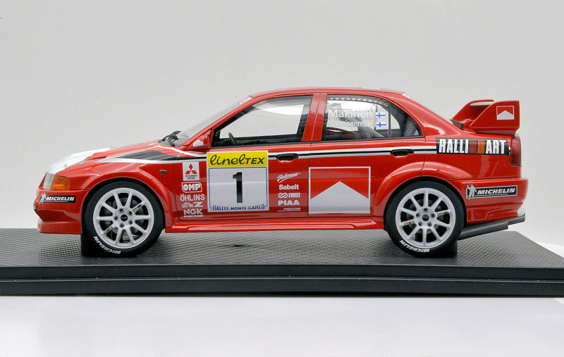 One Model Mitsubishi EVO 6 WRC #1 • DiecastSociety.com
