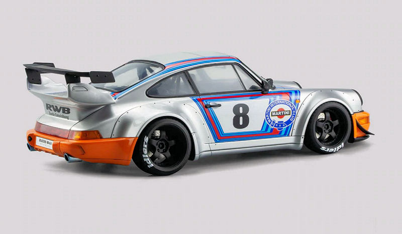 POP RACE 1:12 RWB 964 Martini #8 Edition • DiecastSociety.com