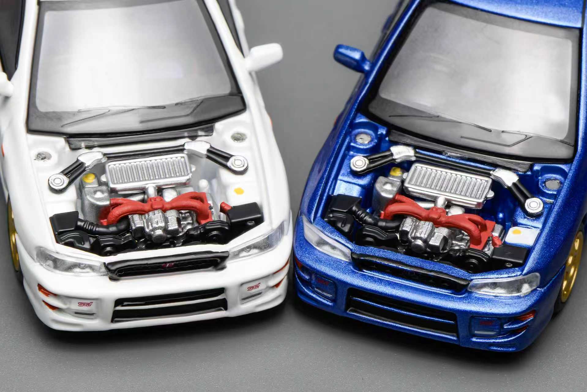 PRE ORDER * MOTORHELIX 1/64 SUBARU IMPREZA WAGON WRX STI VERSION