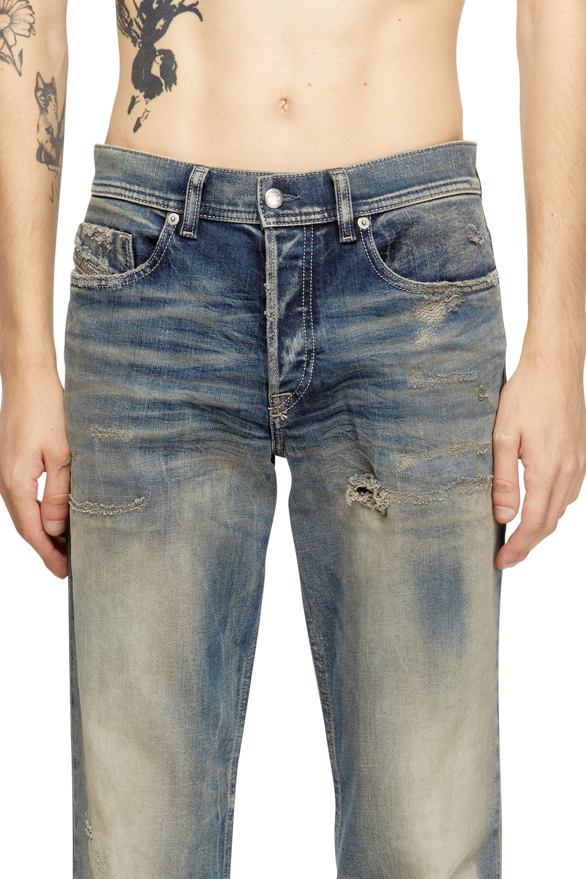 Men's Regular Jeans | Medium blue | Diesel 2023 D-Finitive