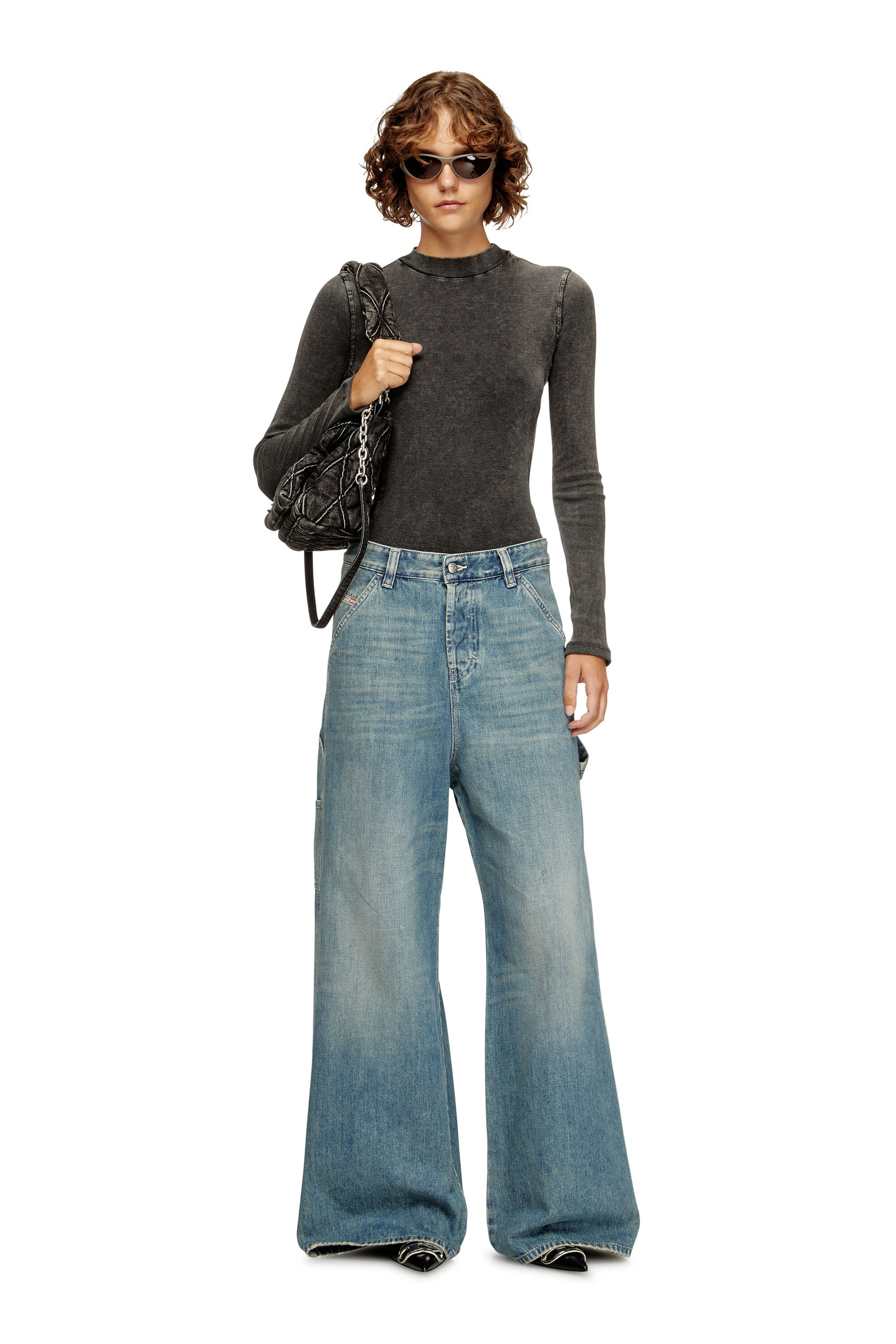 Women's Relaxed Jeans | Light Blue | Diesel 1996 D-Sire