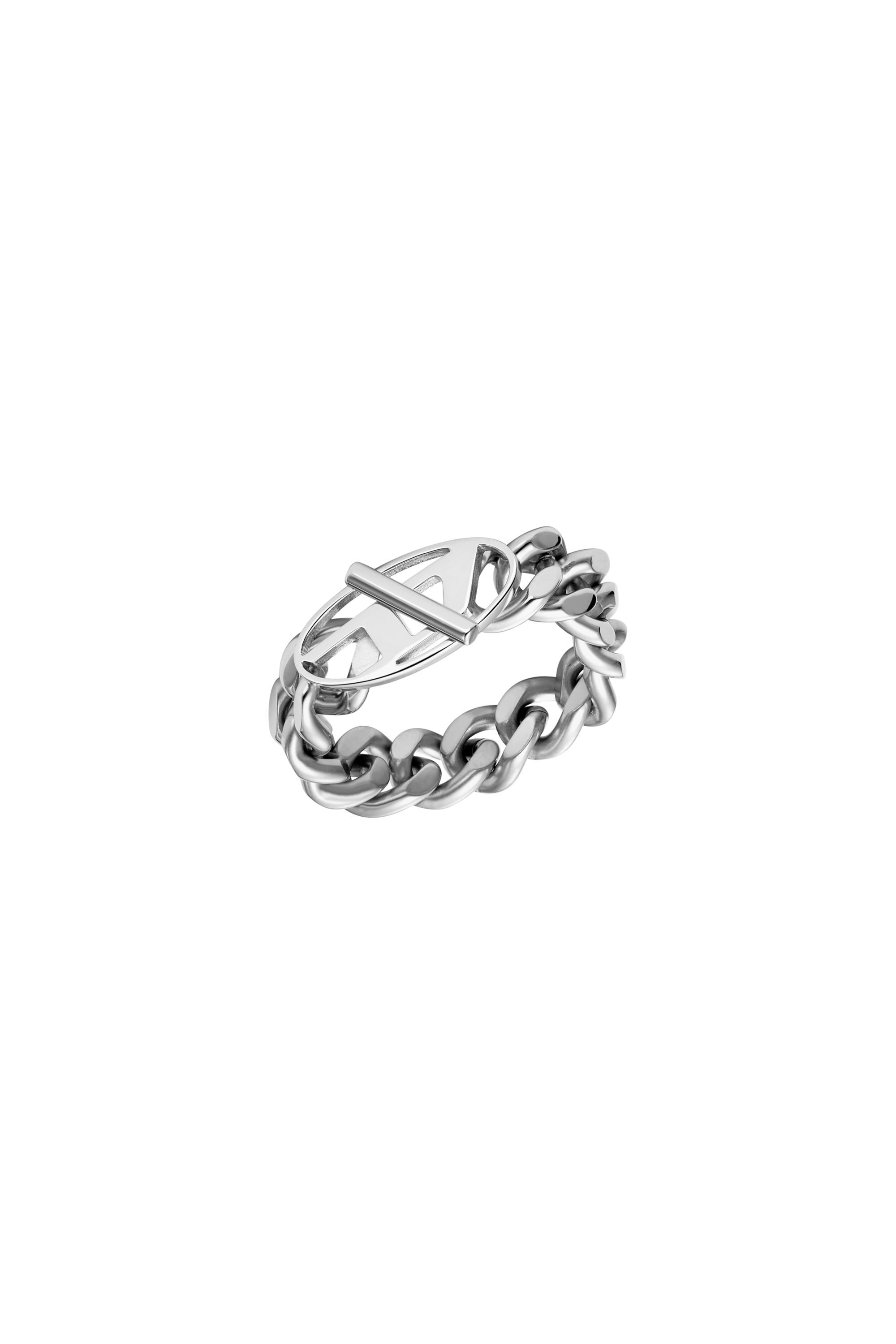 Women's Stainless Steel Soft Chain Ring | Silver | Diesel