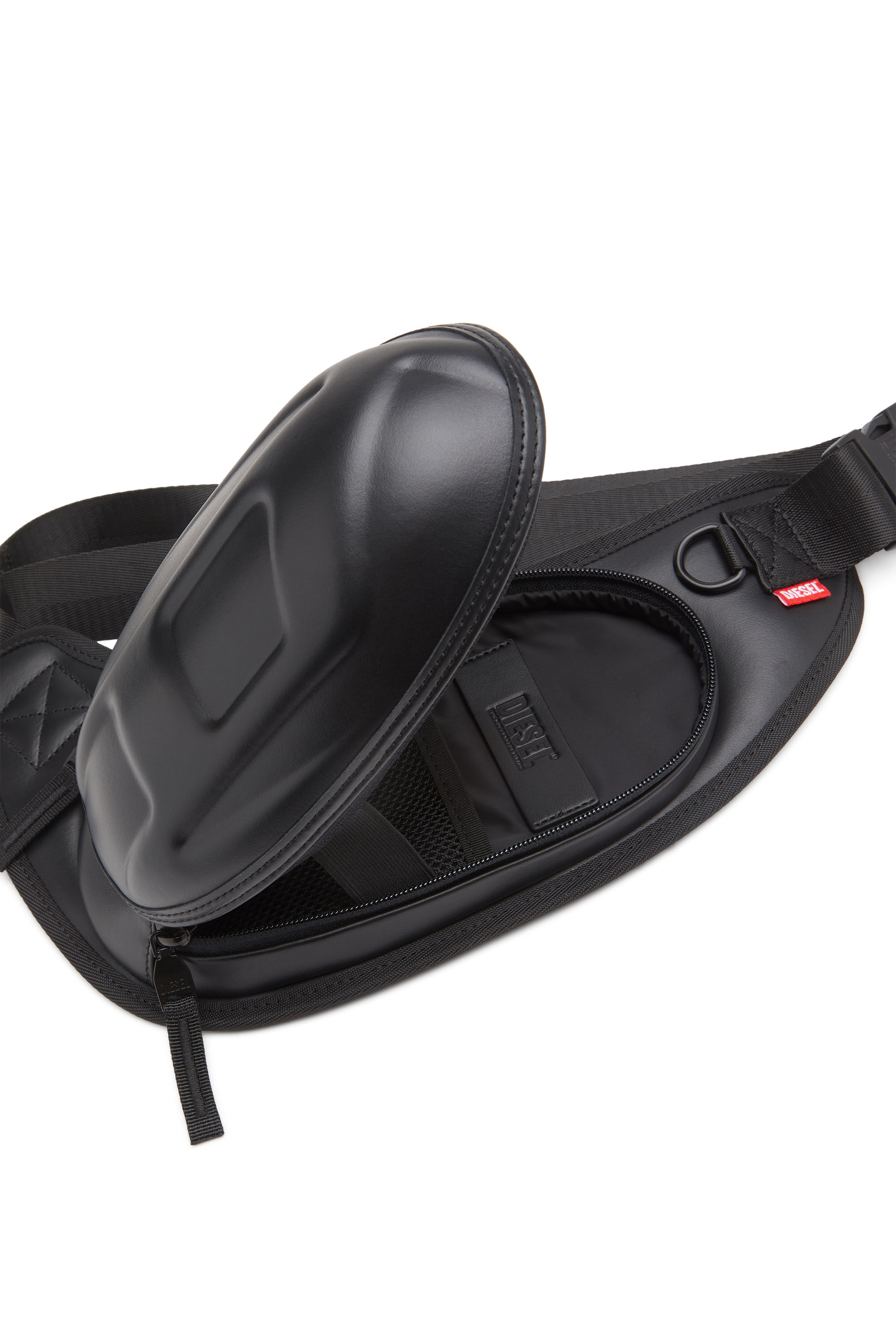 1DR-POD CROSSBODY Man: Hard shell leather sling bag | Diesel