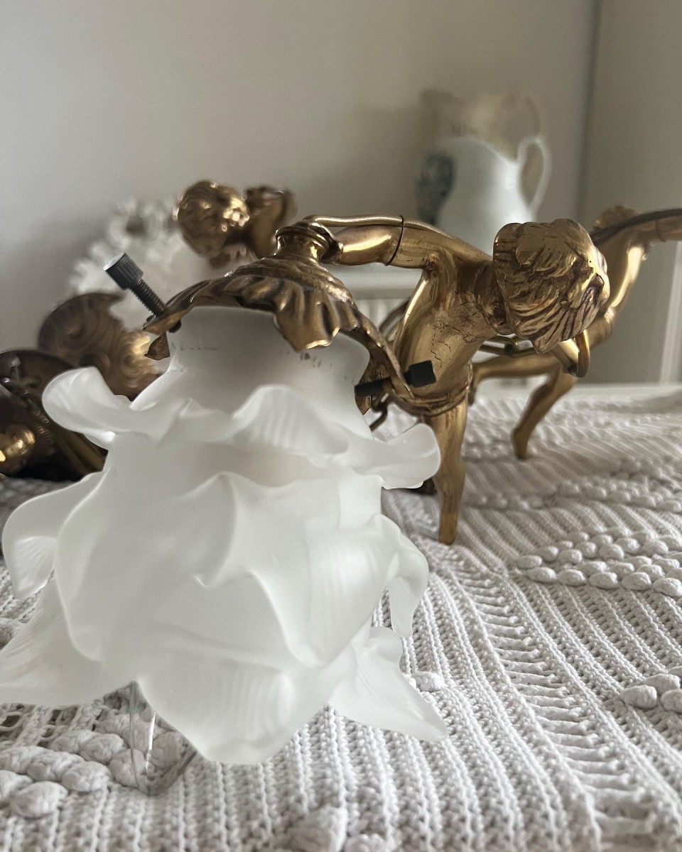 天使のランプ | フランスアンティークショップディフェランス