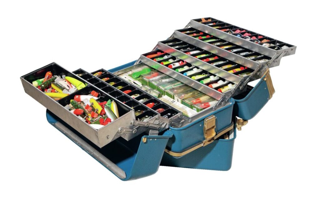 オシャレ道具箱としてインテリアにも使える。タックルボックスの市場