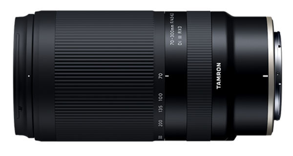 タムロンのZマウント用の「70-300mm F/4.5-6.3 Di III RXD（Model A047