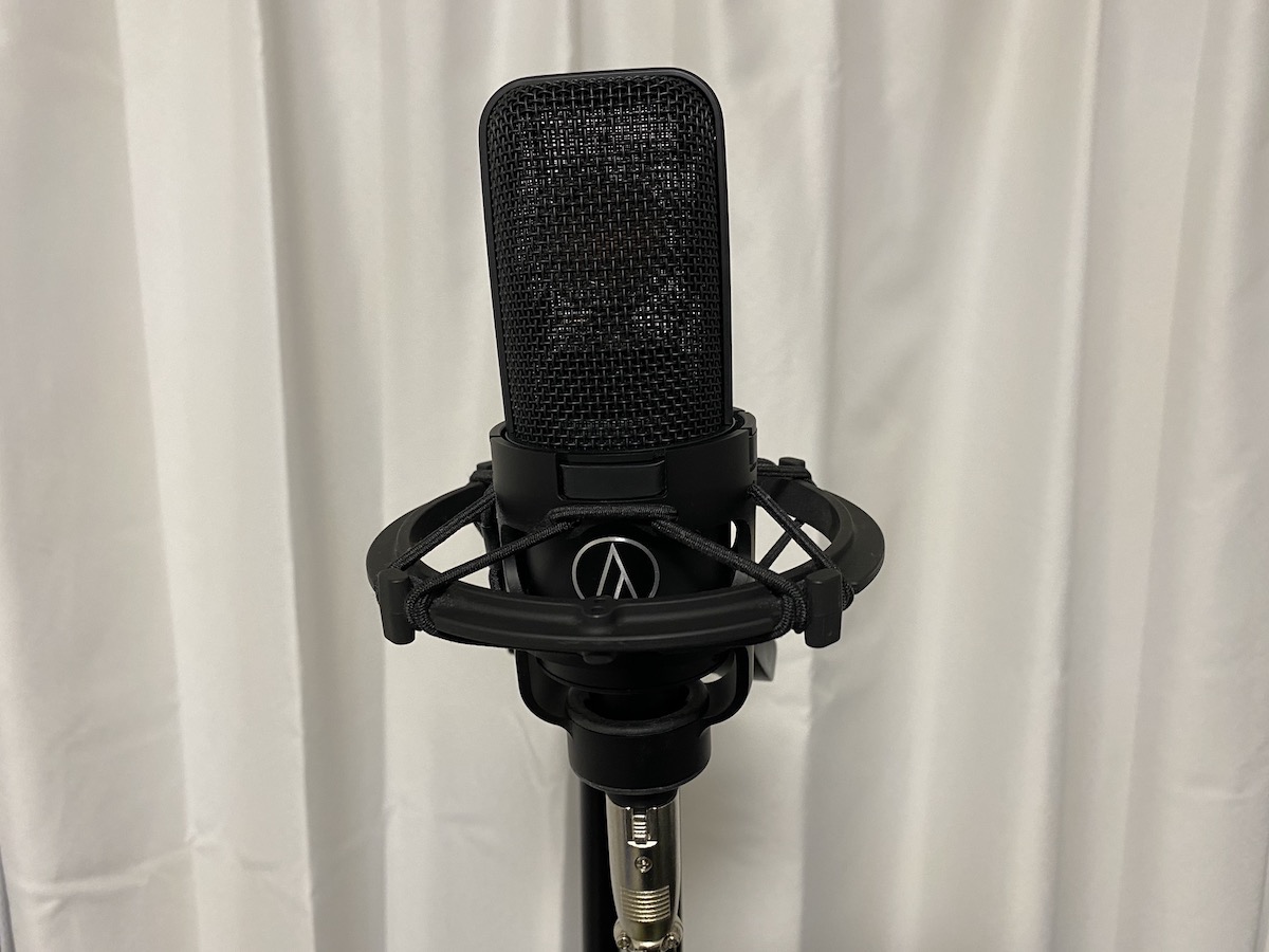 初心者の歌い手、DTMerに最適なコンデンサマイク「audio technica