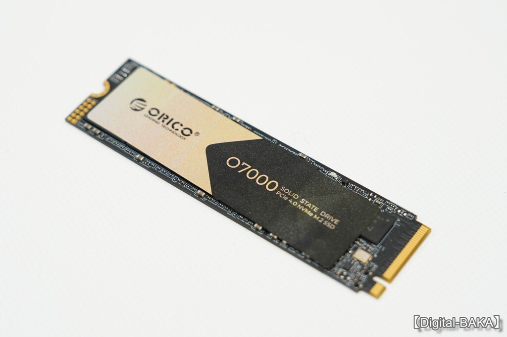 激安な高速SSD】ORICO「PCIe 4.0 NVMe M.2 SSD（O7000 2TB）」レビュー