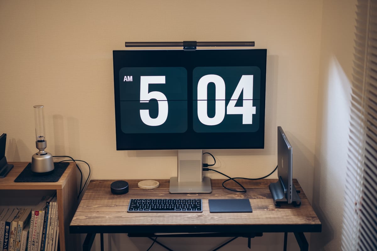 BenQ ScreenBar Haloレビュー！ケーブル嫌いにおすすめのデスクライト