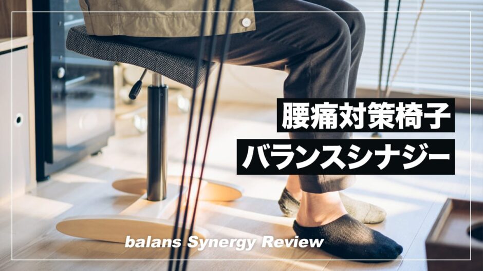レビュー】バランスシナジーの導入で腰痛・猫背が大幅改善された話