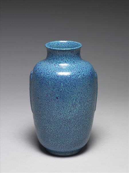 爐鈞釉暗耳瓶- 故宮