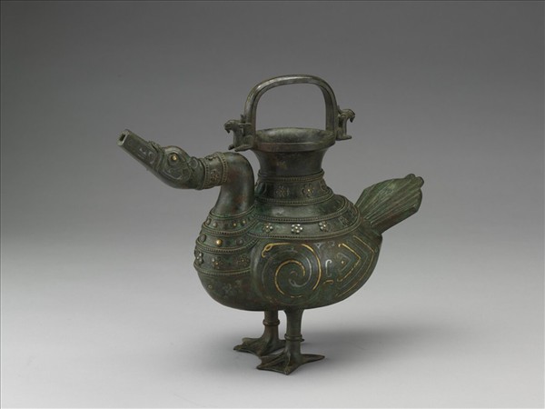 錯金銀鳧尊- 故宮