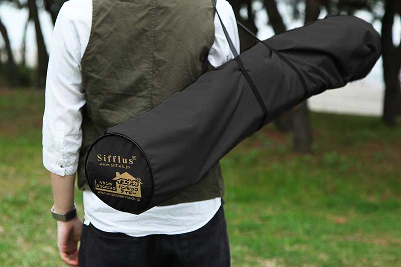 組立簡単 シフラス 自立式ポータブルハンモック 室内/アウトドア