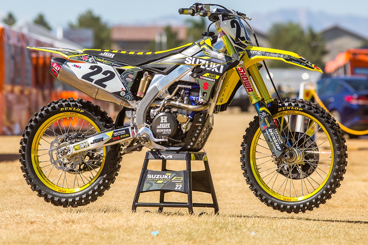 INSIDE CHAD REED's FACTORY JGR/SUZUKI RMZ450 - Dirt Bike Magazine