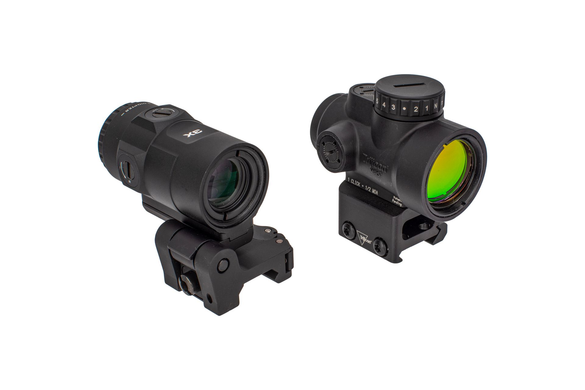 Trijicon MRO HD Red Dot Sight - Circle Dot Reticle - 3x Magnifier