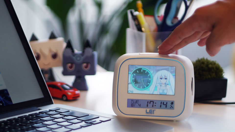 Lei Clock(W) GPS置時計 霧島レイモデル | Yupiteruダイレクト