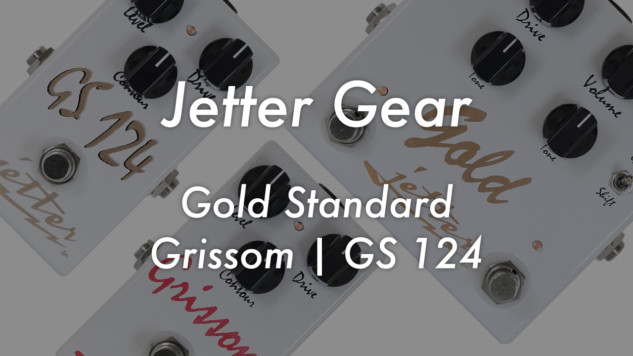 アメリカのエフェクターブランド Jetter Gear の取り扱いを開始。