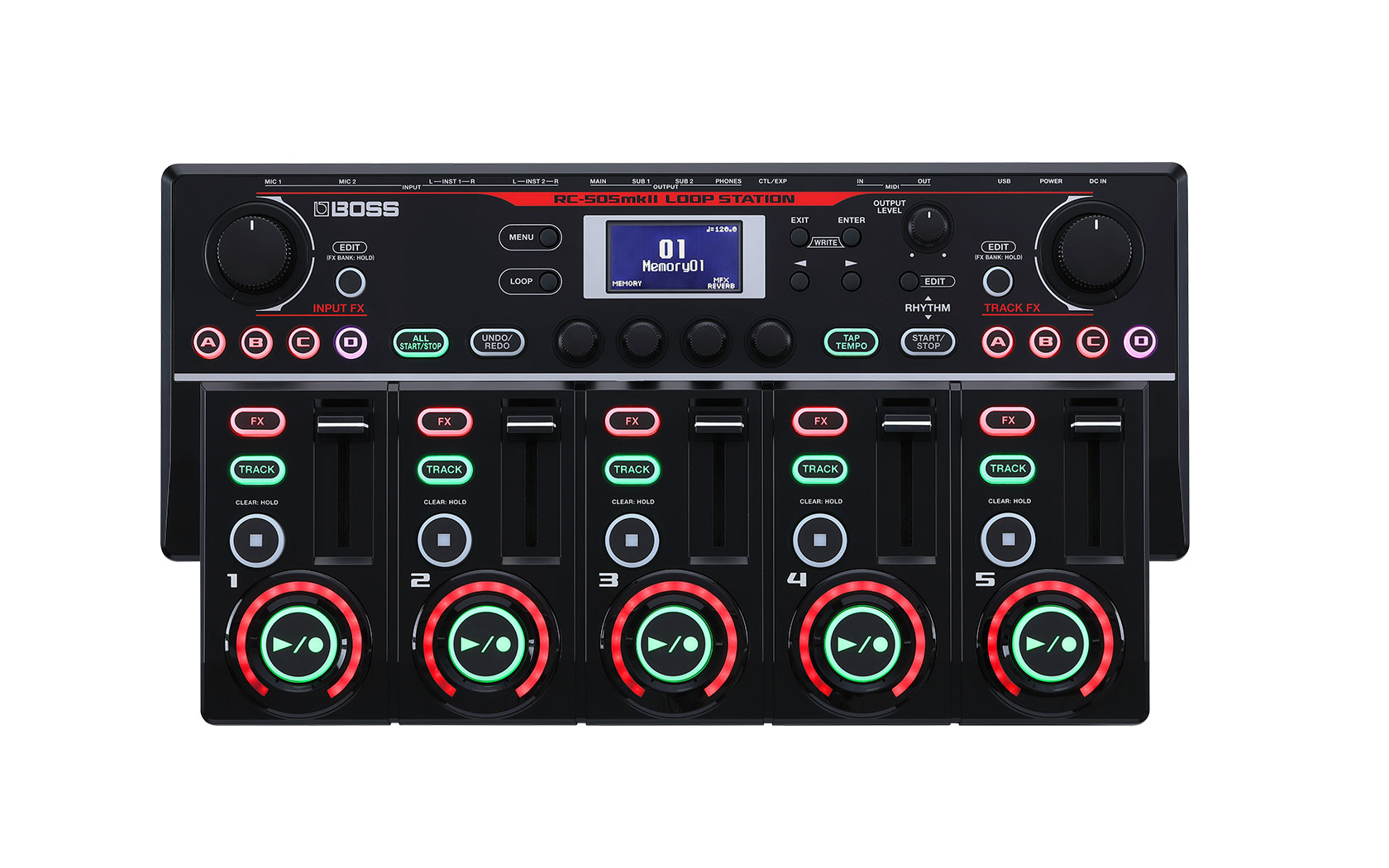 BOSS（ボス）からテーブルトップルーパー「RC-505MK2 Loop Station」が