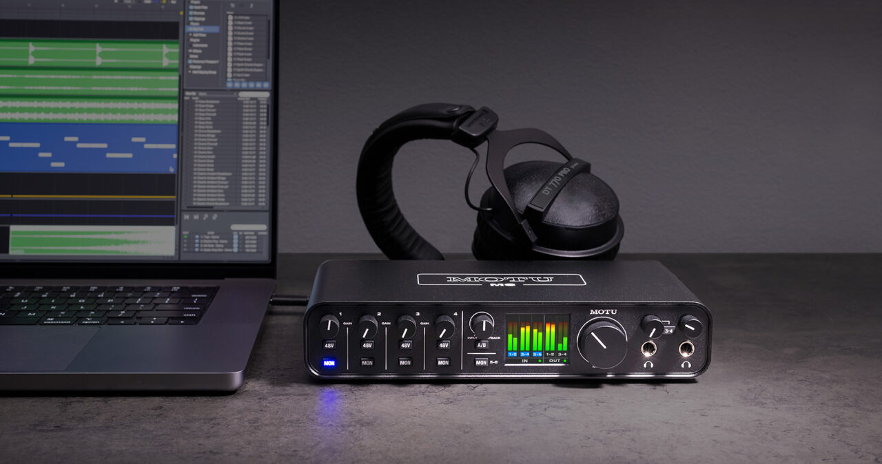 MOTU（モツ）からモニターA/Bスイッチ搭載の6イン/4アウト USB-C