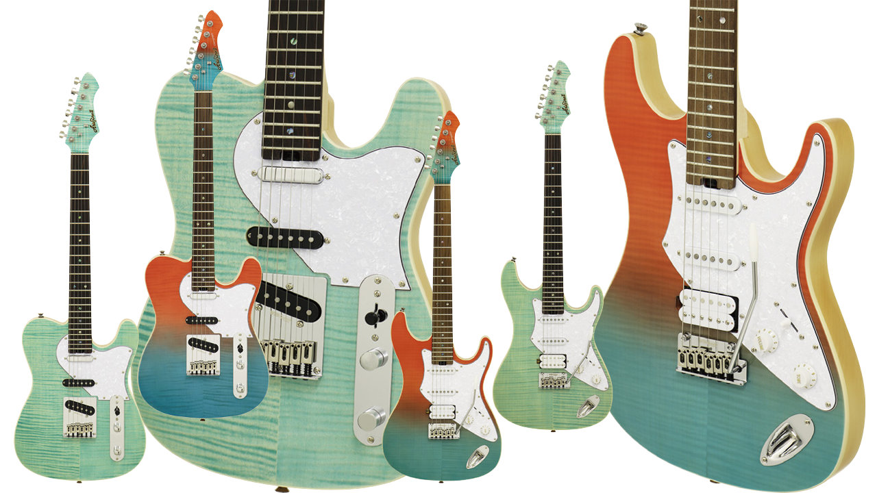 AriaProII Aria Evergreenシリーズ2モデルに数量限定カラーが登場!