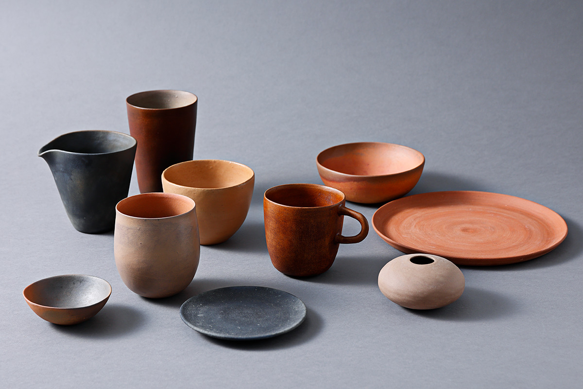 陶芸家〈松本かおる〉焼締め×漆が織りなす気品にあふれたうつわ